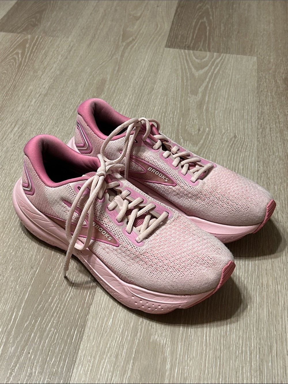 Brooks Women's Glycerin 21 Pink Lady Colorway Running Sneakers Sz 9.5